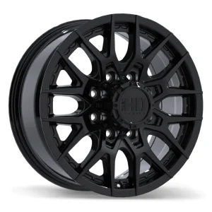 Fast HD – Noctura – Black – 18″x8″ 40mm – All weather Wheels – F284-1880-70BN+40C251